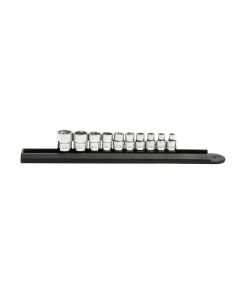 KDT81395 image(0) - GearWrench 10 Piece 1/4 Inch Drive 6 Point Stubby Socket Set SAE