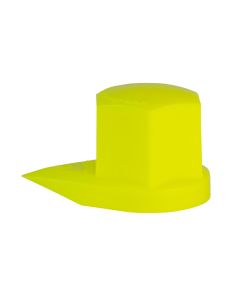 MRIDTY32 image(0) - Checkpoint Dustite Wheel Nut Indicator And Dust Cap - Yellow 32 mm (Bag of 50 Pcs)