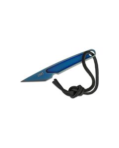 CRK7065 image(0) - CRKT (Columbia River Knife) HangTi Fixed Blade EDC Knife- Blue