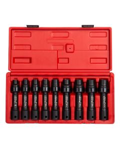 SUN2695 image(1) - SUNEX 9-Piece 1/2 in. Drive 12-Point Metric