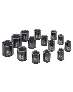 Ingersoll Rand 1/2" 14PC METRIC IMPACT SOCKET SET