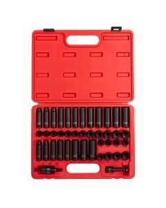 SUN3342 image(1) - SUNEX 3/8" Drive 42 Piece SAE and Metric Master Impact S