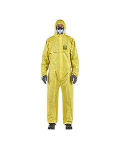 ASLYY23-B-92-111-04 image(0) - Ansell ALPHATEC 682300 BOUND HOODED COVERALL SIZE L