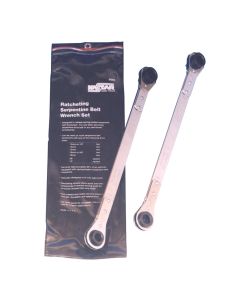 KAS8584 image(2) - Lang Tools (Kastar) WRE SET RATCHETING SERPENTINE BELT 2PC