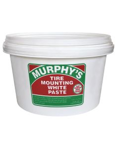 JTM PRODUCTS INC  Murphy's Tire Mounting White Paste with Rust Inhibitor 8lb Low Profile Pail