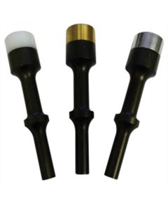 VIMAH100 image(1) - VIM Tools Air Ha mmer Soft Head Tool Set, 3 Piece Aluminum, Brass, & Nylon Headed Air Ha mmers
