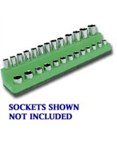 MTS726 image(2) - Mechanic's Time Savers SOC HOL 1/4 MAG DK GREEN