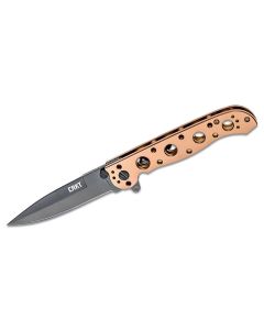 CRKM16-03BK image(0) - CRKT (Columbia River Knife) M16-03BKSpear Point Folding Tactical M16 Knife with Black Blade - Tan