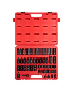 SUN3351 image(0) - SUNEX 3/8" Drive 51 Piece Metric Impact Socket Set