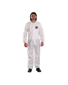 ASLWH15-S-92-100-05 image(0) - Ansell ALPHATEC 681500 SERGED COLLARED COVERALL SIZE XL