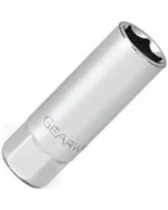 KDT80403 image(1) - GearWrench 3/8 Inch Drive 6 Point 2-1/2 Inch Spark Plug Socket 13/16 Inch