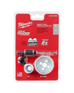 MLW49-22-4063 image(1) - Milwaukee Tool HOLE DOZER Door Lock Hole Saw Kit