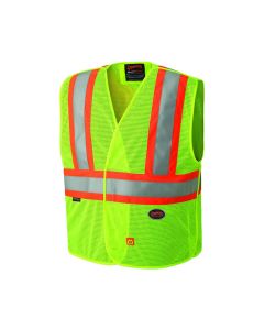 SRWV2510860U-23XL image(0) - Pioneer Pioneer - Flame Resistant Hi-Viz Vest - Hi-Viz Yellow/Green - Size 2X/3X