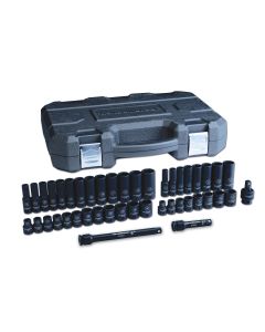 KDT84916N image(1) - GearWrench 44 Piece 3/8 Inch Drive 6 Point Standard & Deep Impact SAE/Metric Socket Set