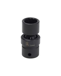 SUN219ZUM image(2) - SUNEX SOC 19MM 1/2D IMP UNIV 12PT DP BLK
