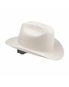 SRW19500 image(0) - Jackson Safety Jackson Safety - Hard Hat - Western Outlaw Series - Full Brim Cowboy Hat - White - (4 Qty Pack)
