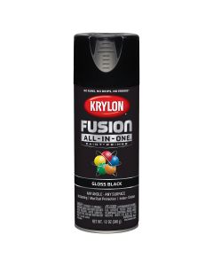 DUP2702 image(0) - Krylon Gloss Black 12 oz.