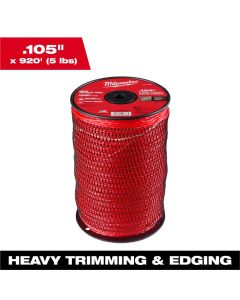 MLW49-16-2814 image(0) - Milwaukee Tool 920' Spool Of 105 Trimmer Line