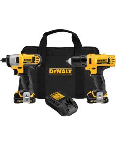DWTDCK211S2 image(1) - DeWalt 12V Li-Ion Drill/Driver/Impact Driver