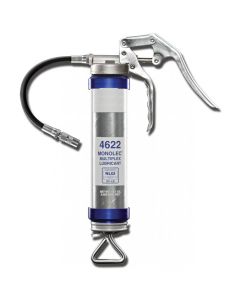 Zeeline by Milton Pistol Powder-Coated Grease Gun w/ Whip Hose