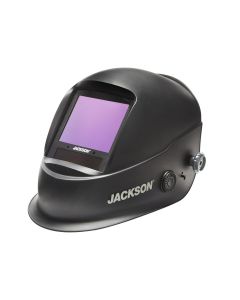 JCK46250 image(1) - Jackson Safety Jackson Safety - Welding Helmet - Auto Darkening - Thermoplastic - 3.86" x 3.23" Viewing Area - Shade 3/4-14 Translight ADF 1/1/1/1 - 370 Speed Dial Headgear - Black - Translight+ 555 Series
