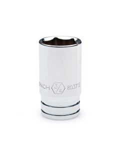 GearWrench 3/8 Inch Drive 6 Point Mid Length SAE Socket 5/16 Inch