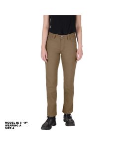 MLWF650K-6R image(0) - Milwaukee Tool Women's Work Pants - Khaki - Size  6