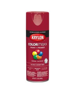 Krylon Gloss Cherry Red; 12 oz. Aerosol