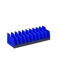 ERN5503 image(0) - Ernst No-Slip 10 Tool Plier Organizer - Blue