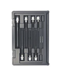BND30845 image(1) - Bondhus Corp. Set 7 ProHold Ball Bits 6" (1/