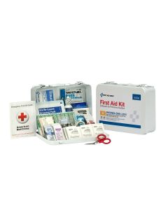 FAO90560 image(1) - First Aid Only 25 Person First Aid Kit ANSI A  Metal Case