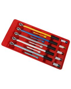 INT42005 image(0) - American Forge & Foundry American Forge & Foundry AFF - Torque Wrench Set - 1/2" Drive 5 Pc. - Preset - 65,100,120,120 & 140 Ft/Lbs (88-190 Nm)