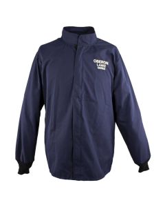 OBRLAN2ST-CT-XL image(0) - Oberon Coat - Arc Flash - 12 Cal LAN&trade; Series Deluxe - Color: Navy Blue - Size: XL
