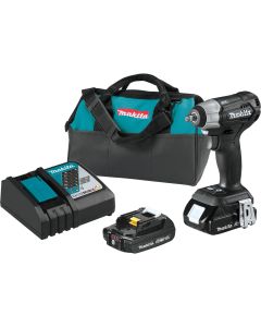 MAKXWT12RB image(0) - Makita 18V LXT 2.0 Ah Brshlss Crdlss 3/8" Sq Dri Imp