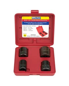 KEN30254 image(1) - Ken-tool 4 PC LUG NUT REMOVER IMPACT SOCKET SET