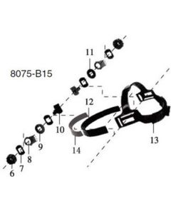 Astro Pneumatic 8075 HEAD GEAR ASSMBLY
