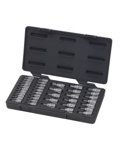 GearWrench 39 Piece 1/4 Inch & 3/8 Inch Drive Pass-Thru Standard Hex/Slotted/Phillips/Torx Bit SAE/Metric Socket Set