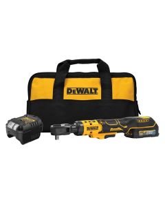 DeWalt ATOMIC 20V MAX Brushless Cordless 3/8 Inch Ratchet With DEWALT POWERSTACK