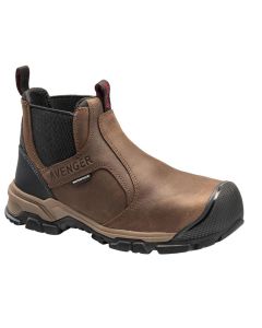 FSIA7340-9M image(0) - Avenger Ripsaw Romeo Series - Men's Mid-Top Slip-On Boots - Aluminum Toe - IC|EH|SR|PR - Brown/Black - Size: 9M