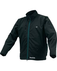 MAKCJ102DZS image(0) - Makita 12V CXT Cordless Heated Jacket, Black, Small (Bare)