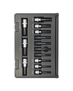 BND30299 image(1) - Bondhus Corp. Set 9 ProHold Hex Bits 2" (5/3