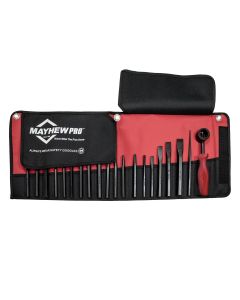 MAY66287 image(0) - Mayhew Tools 20 PC Metric Punch & Chisel Set