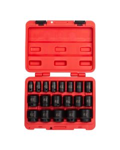 SUN2640 image(1) - SUNEX 19-Piece 1/2 in. Drive Fractional SAE