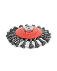 TIT22214 image(1) - Titan 4 in. Knotted Bevel Wire Wheel