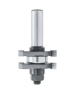 MAK733307-A image(0) - Makita Router Bit, 1/4" 2 Wing, 2 Cutter T&G, 1/2" SH, C.T.