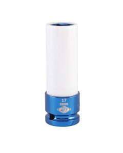 INT58001 image(0) - American Forge & Foundry American Forge & Foundry AFF - Mag Wheel Protective Deep Impact Socket - 1/2" Drive - 17mm