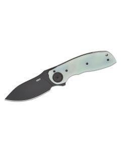 CRK5420 image(0) - CRKT (Columbia River Knife) Bot Deadbolt Assisted Opening EDC Pocket Knife with Black Blade - Green