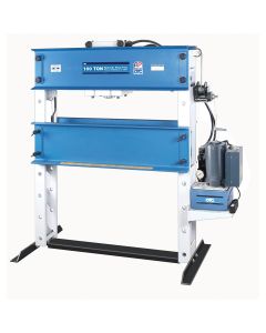 OTC 100-Ton Capacity Heavy-Duty Shop Press with double-acting ram, and hydaulic pump