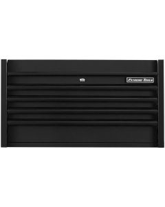 EXTDX412504CHMBBK image(0) - Extreme Tools DX Series 41in. W X 25in. D 4 Drawer Top Chest, 100 lbs Slides, Matte Black with Black Drawer Pulls