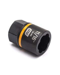 KDT84774 image(0) - GearWrench 3/8 Inch Drive Bolt Biter Impact Extraction Socket 11/16-Inch